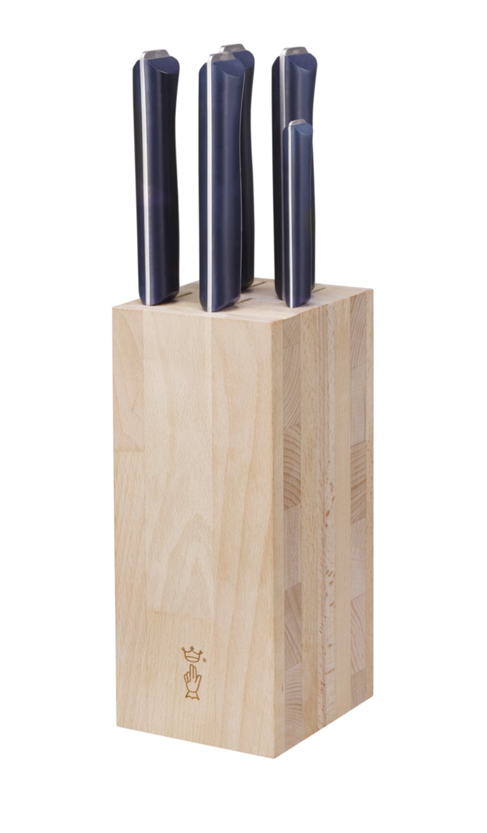 Bloc 5 couteaux intempora 