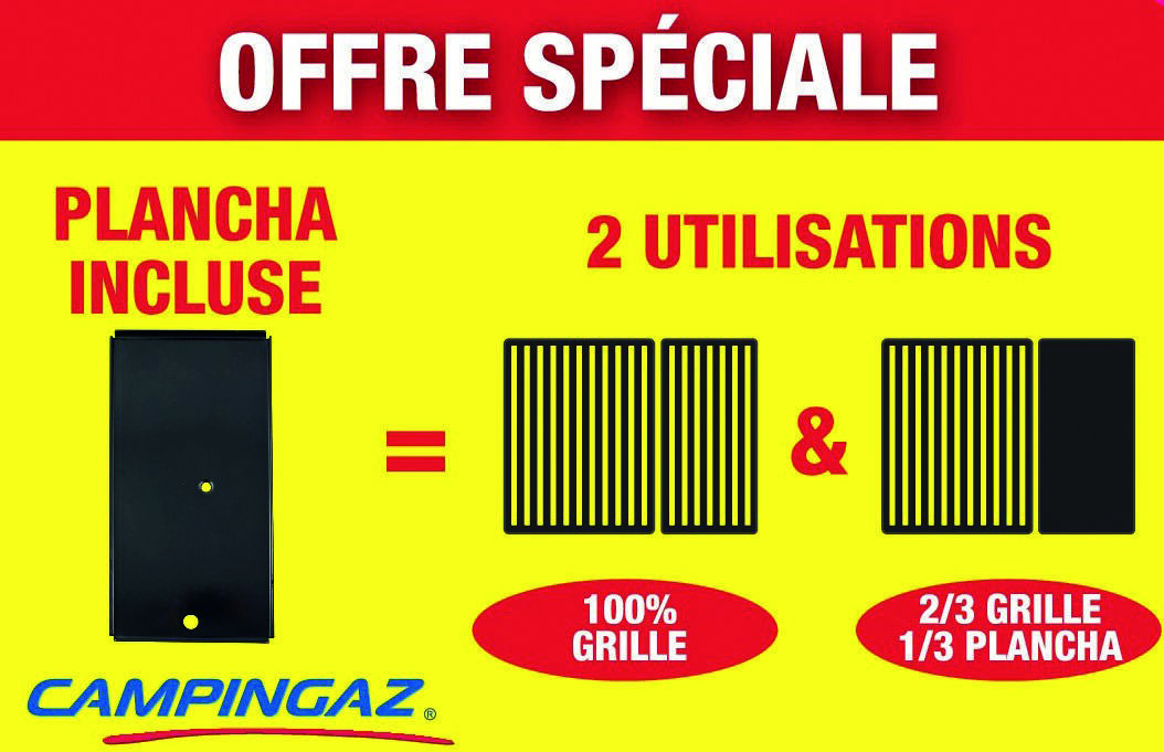 Barbecue à gaz 3 Series Classic WLD 9,6kW 2-en-1 - CAMPINGAZ