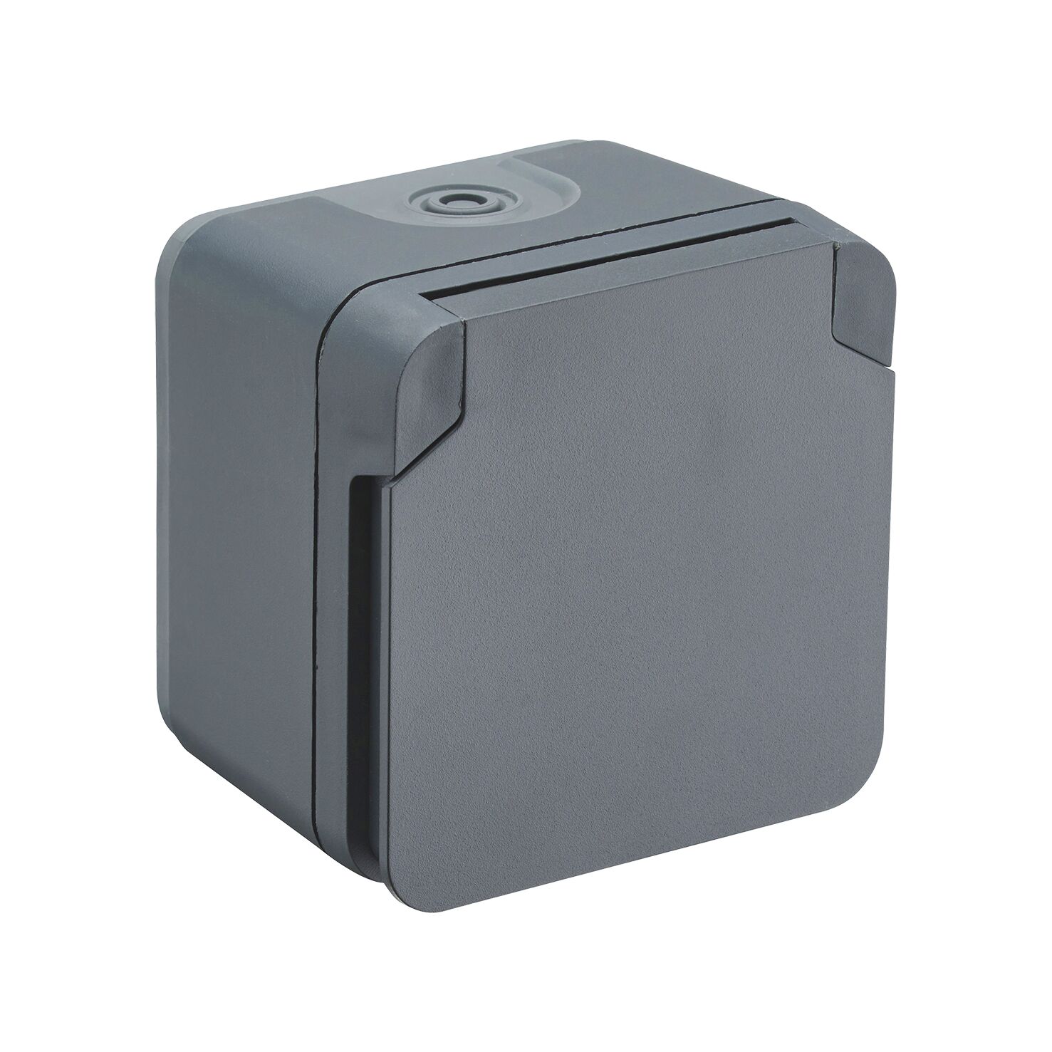 Prise 2P+T CYKLONE anthracite