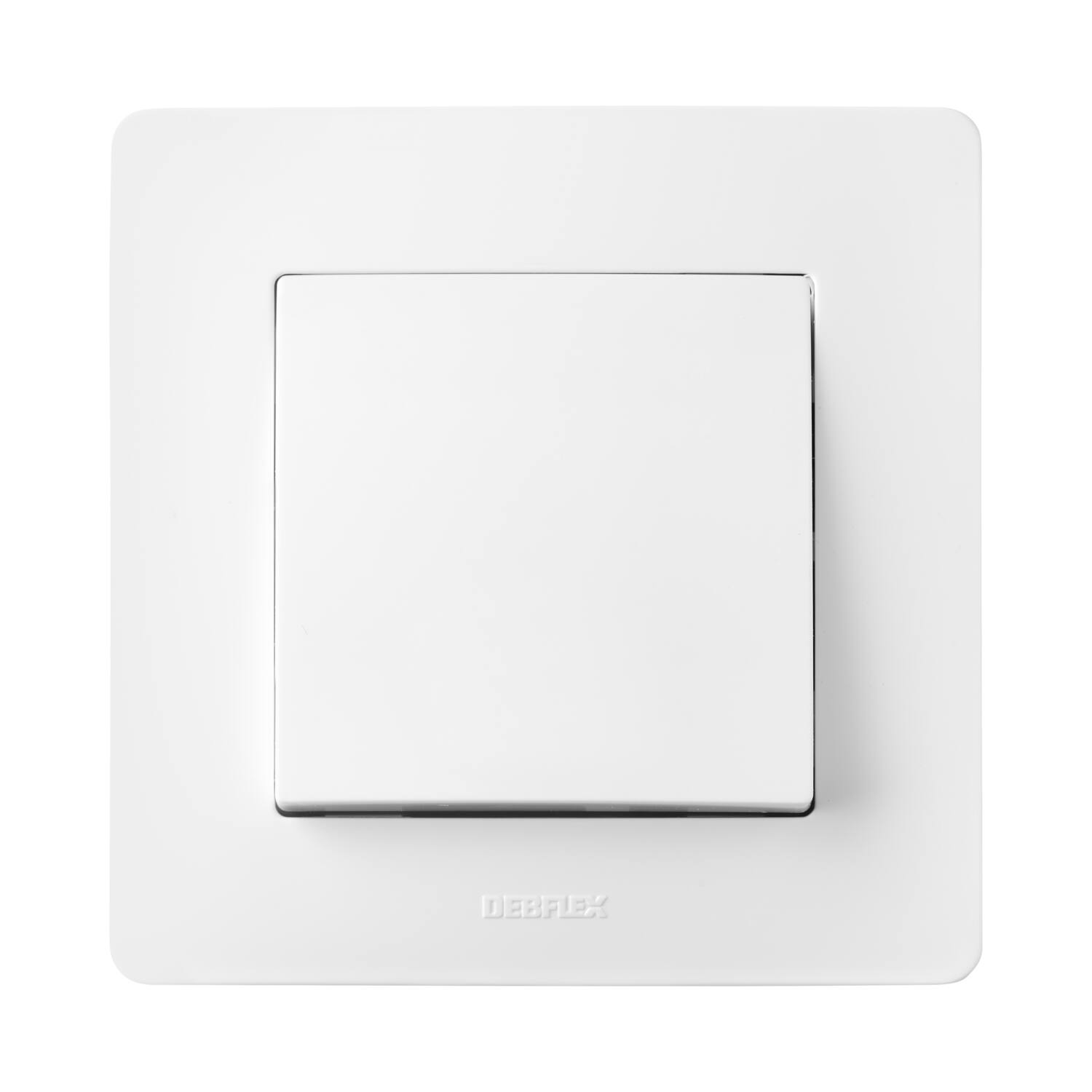 Bouton poussoir Nora blanc - DEBFLEX