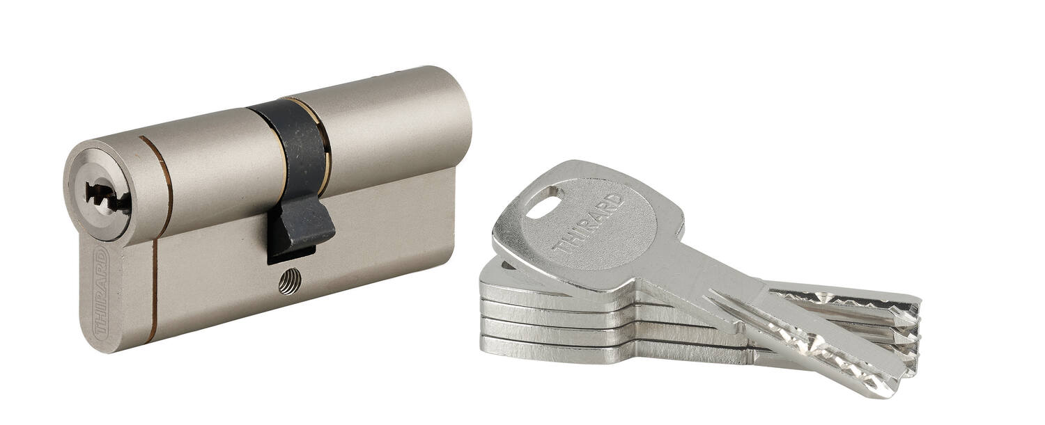 Cylindre Transit 1 laiton 35 x 35 mm - THIRARD