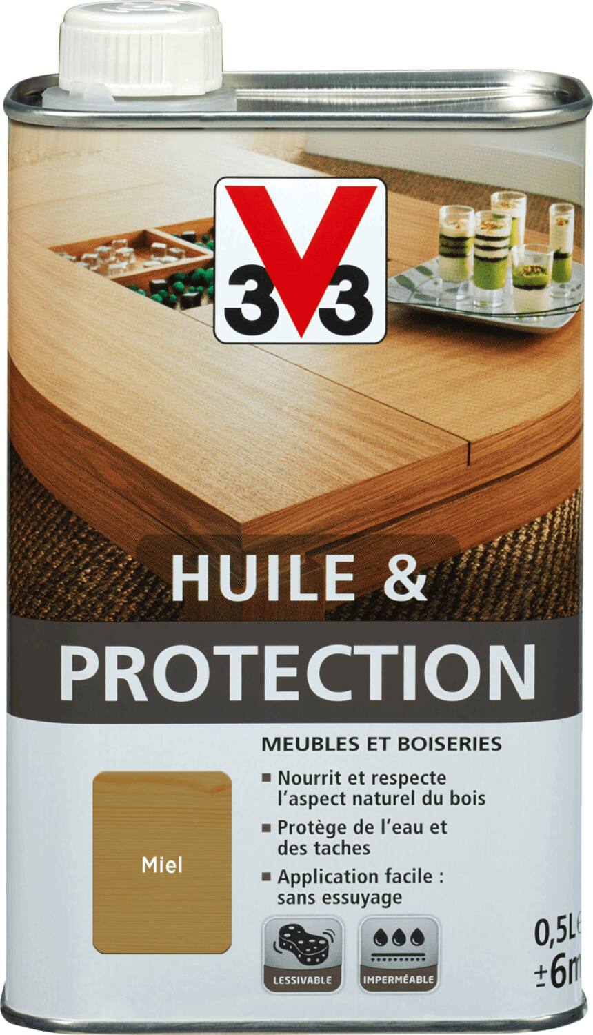 Huile & protection miel 0,5 L - V33