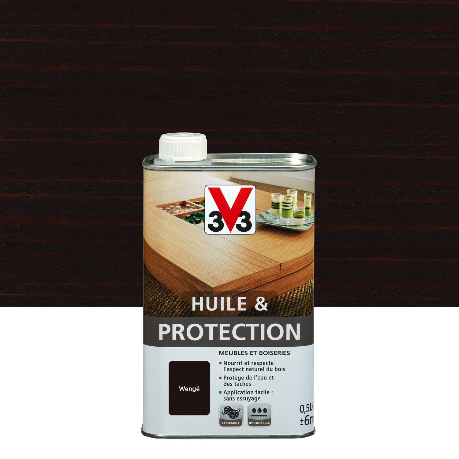 Huile & protection wenge 0,5 L - V33