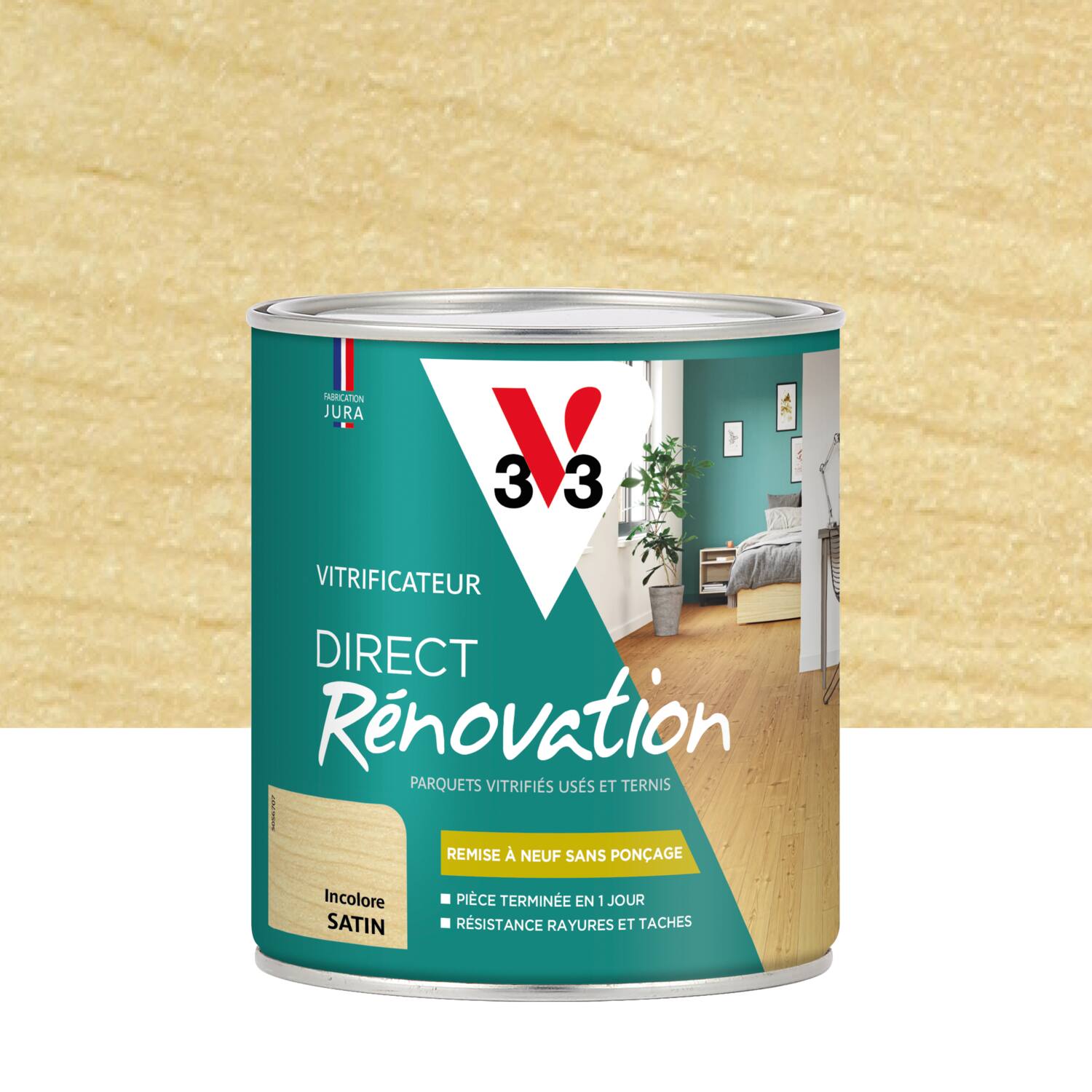 Vitrificateur renovation satin incolore 0,75 L - V33