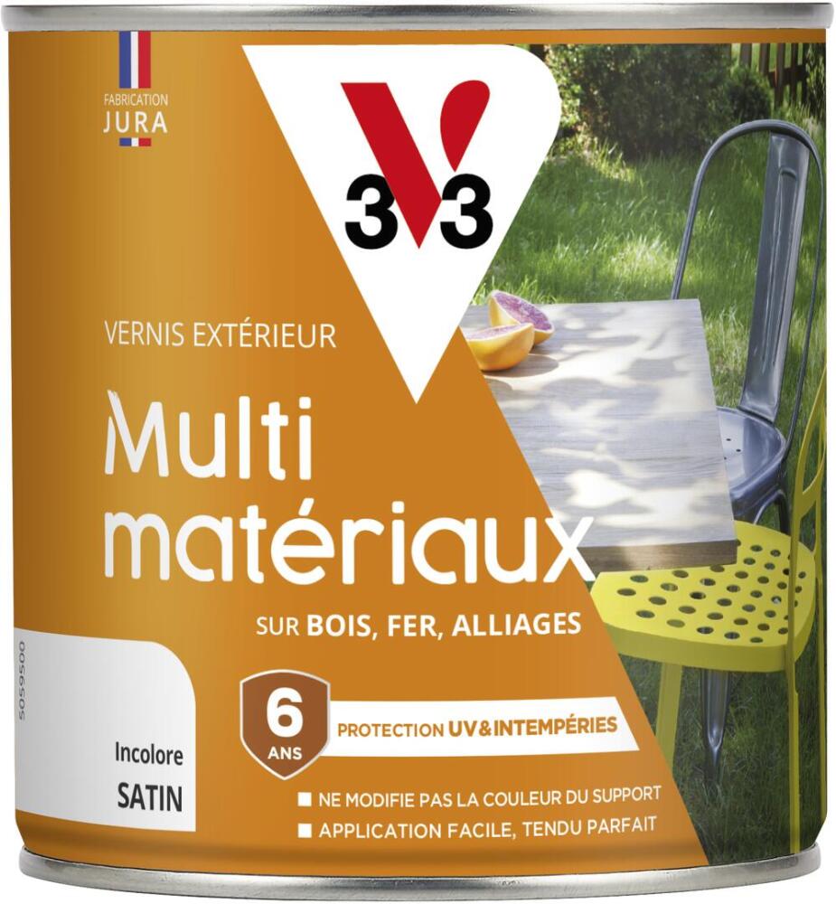 Vernis extérieur multimatériaux satin incolore 0l5