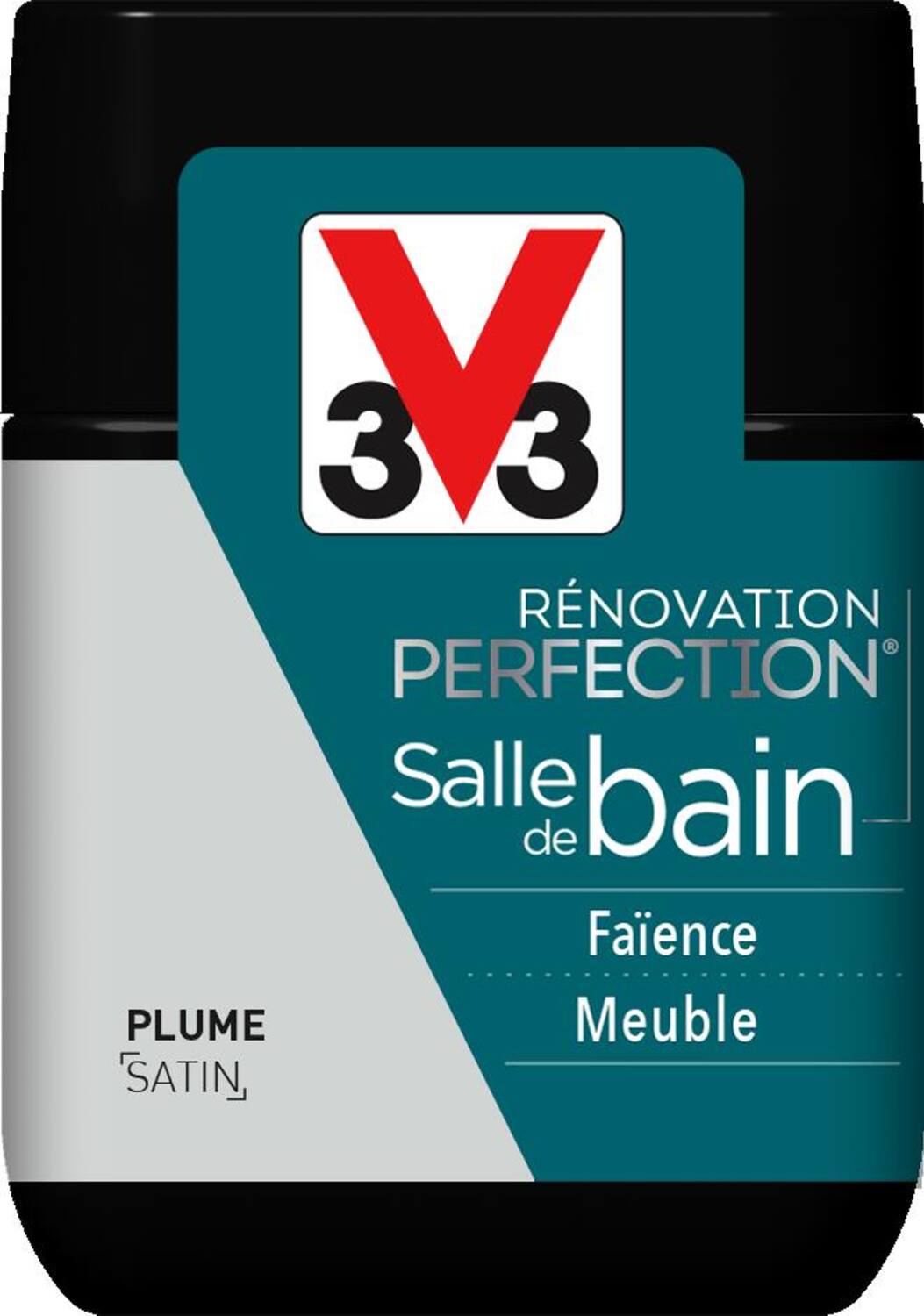 Testeur rénovation salle de bain plume satin 75ml - V33