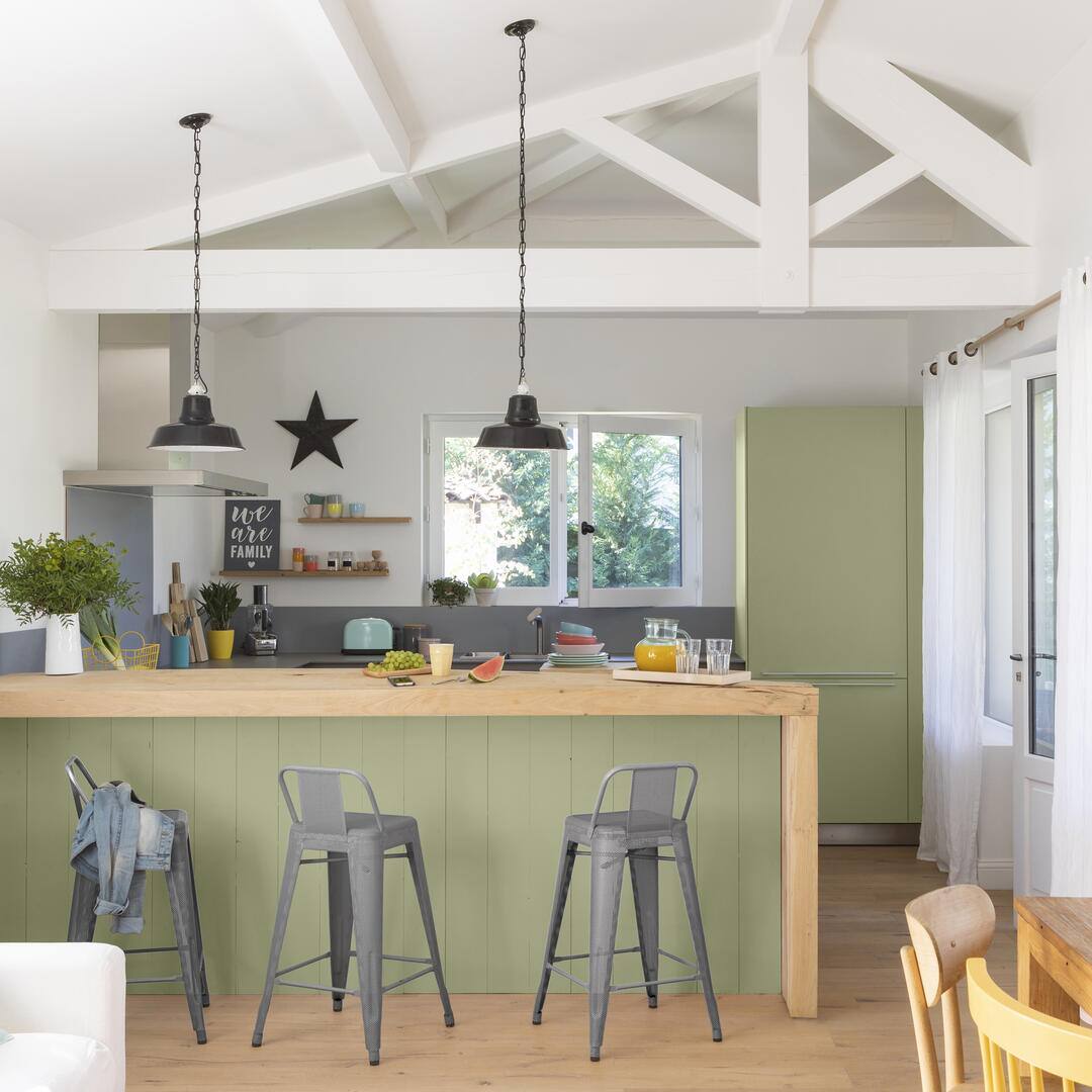 Testeur peinture Rénovation Multisupport vert mousse satin 75 ml - V33