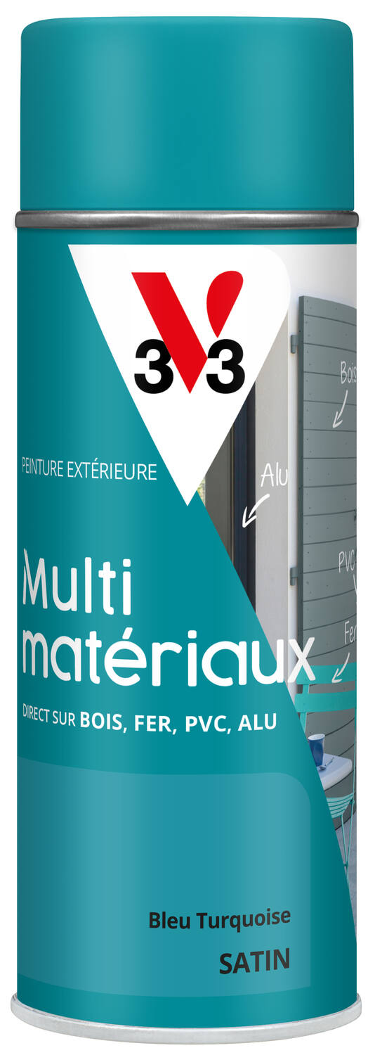 Peinture satin bleu tur 0,4l