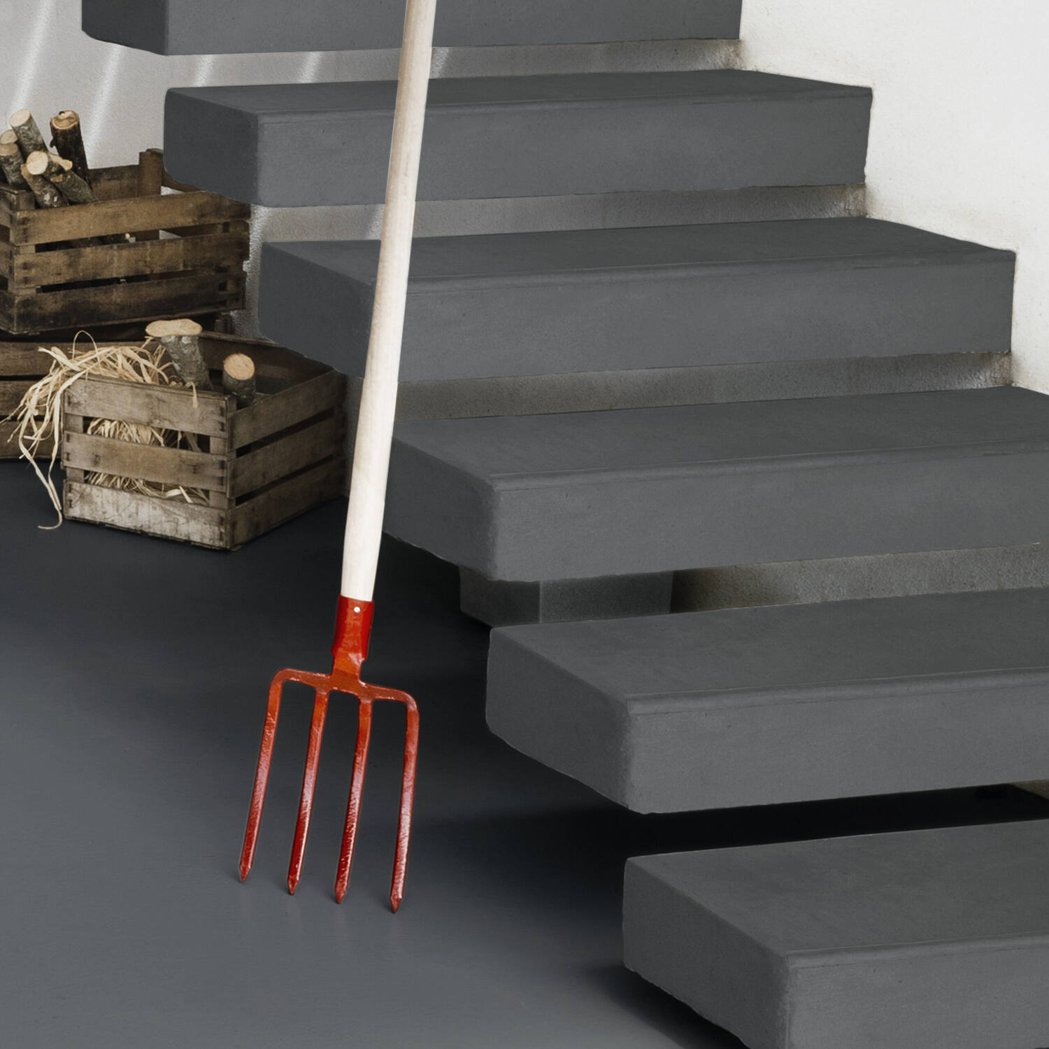 Peinture sol satin graphit 2,5L