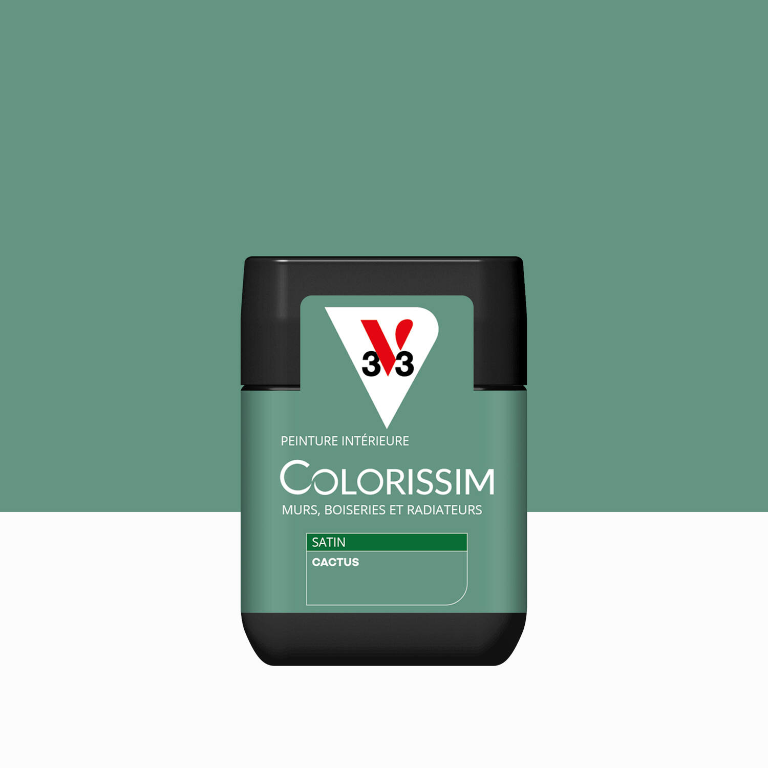 Peinture intérieure Colorissim® Cactus Satiné 75ml - V33