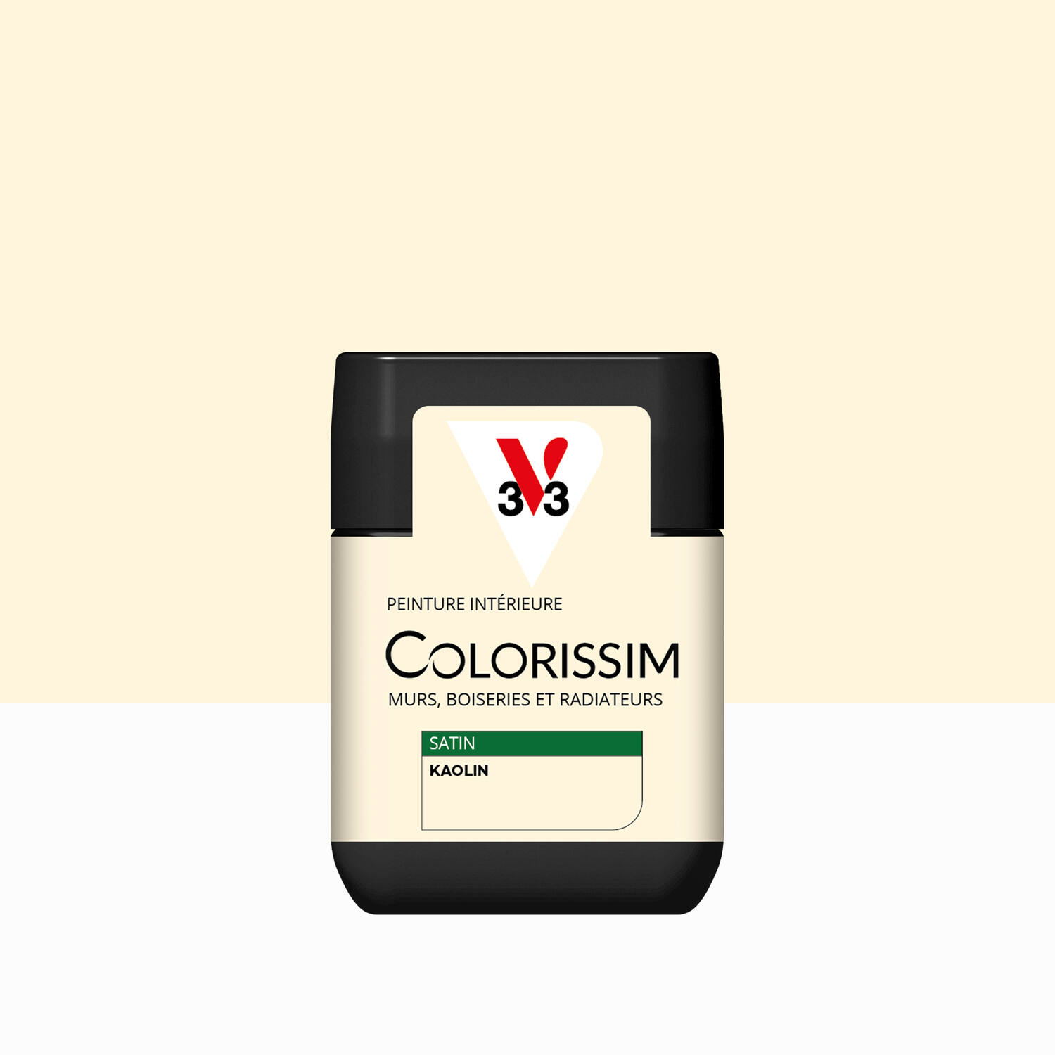 Peinture intérieure Colorissim® Kaolin Satiné 75ml - V33