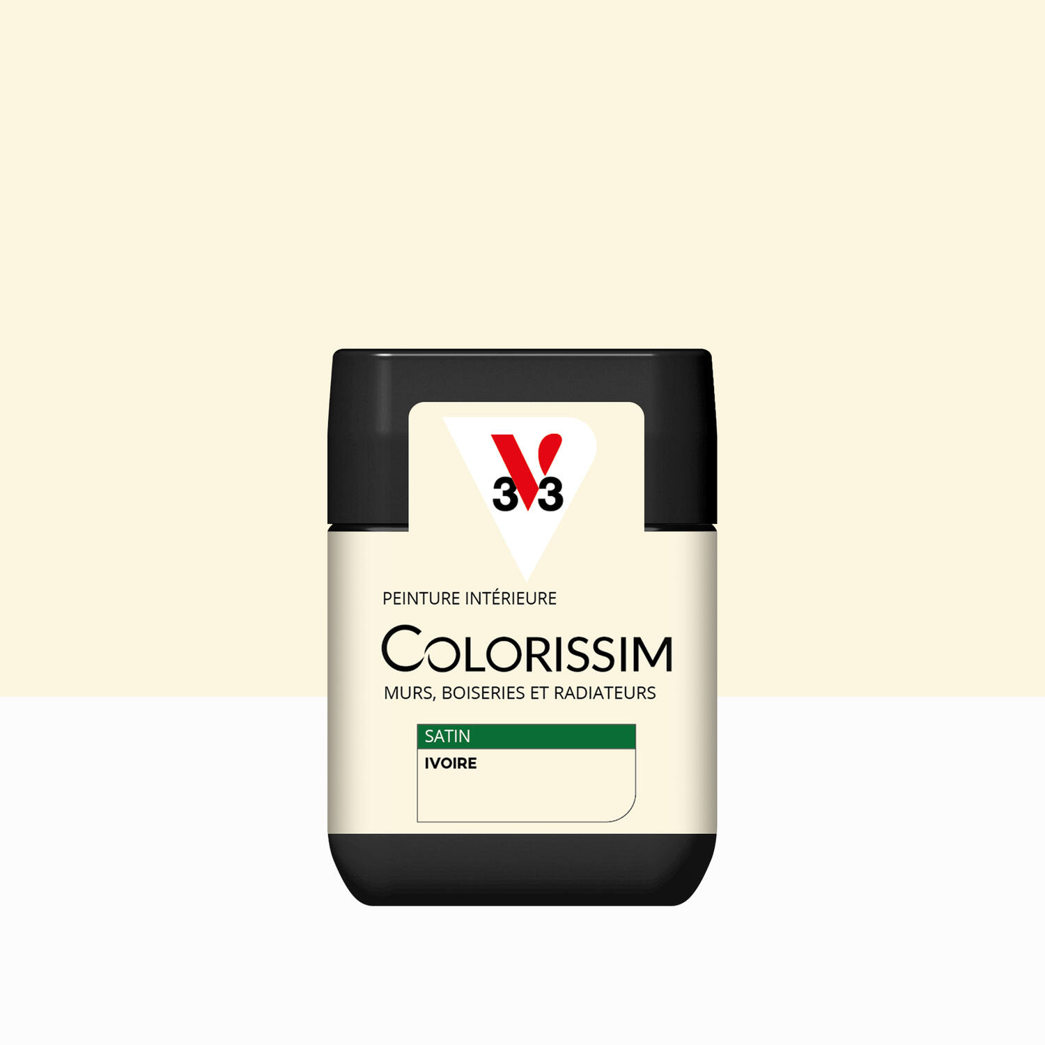 Peinture intérieure Colorissim® Ivoire Satiné 75ml - V33