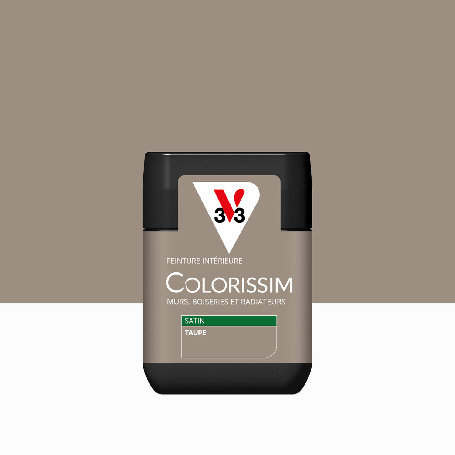 Peinture intérieure Colorissim® Taupe Satiné 75ml - V33