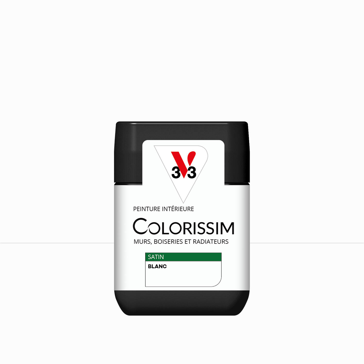 Peinture intérieure Colorissim® Blanc Satiné 75ml - V33