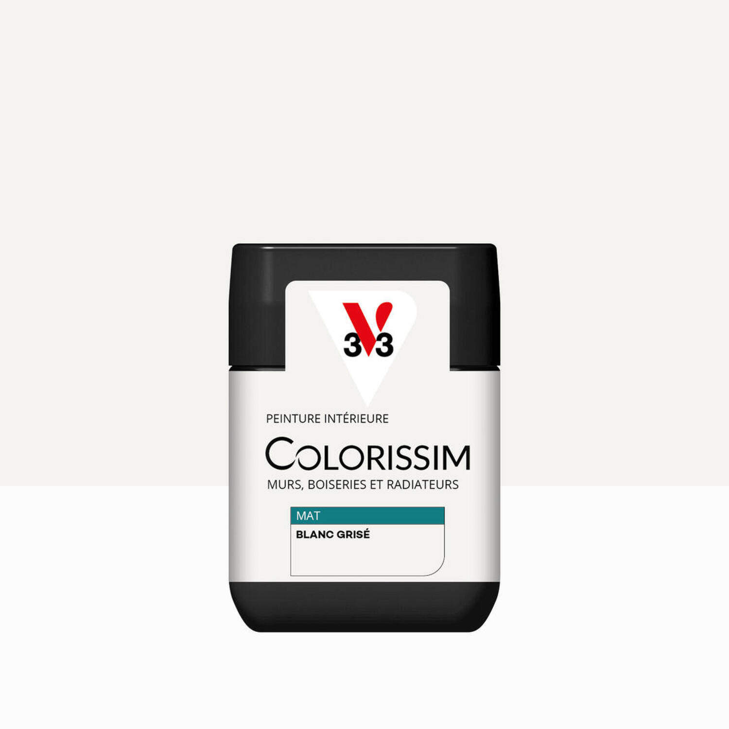 Peinture intérieure Colorissim® Blanc Grisé Mat 75ml - V33
