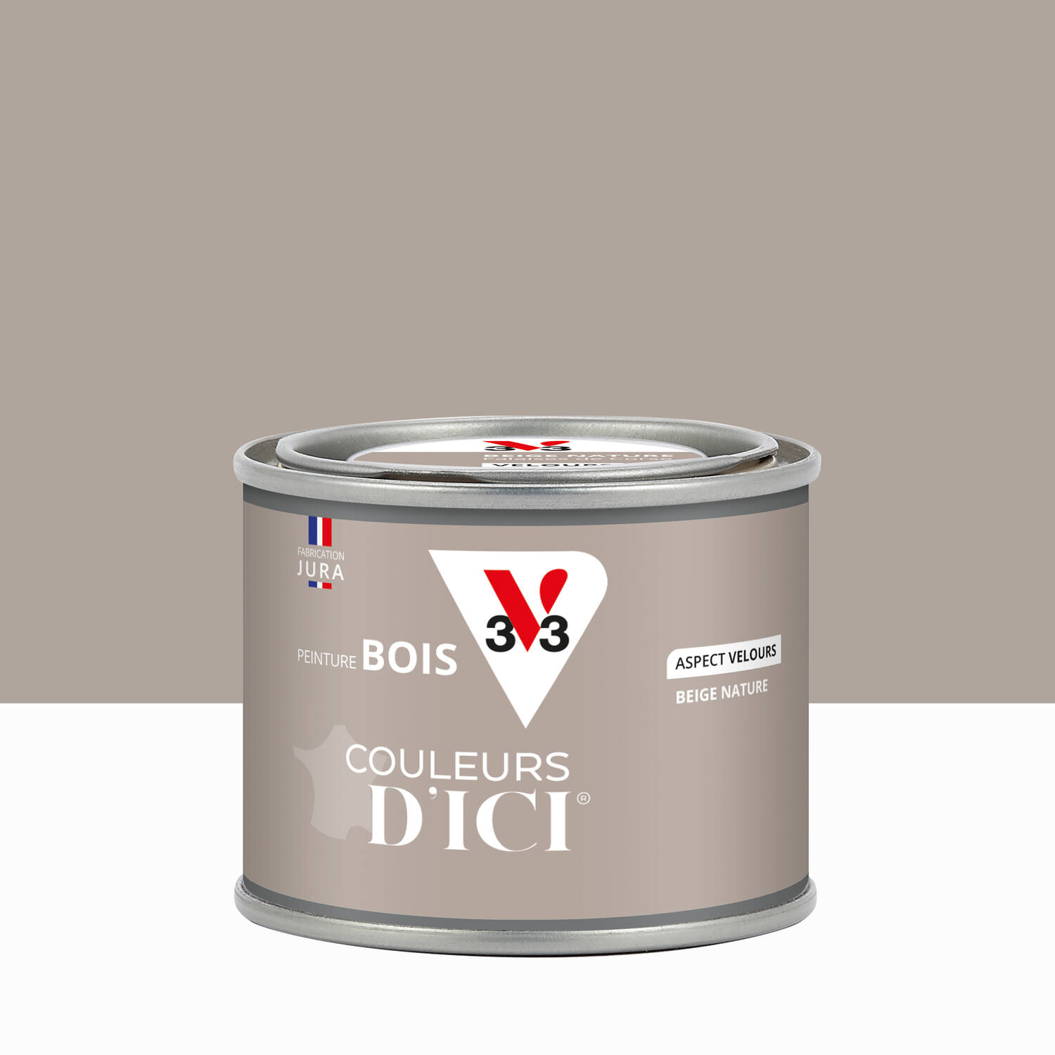 Peinture Bois Couleurs D’Ici® Beige Nature 125ml - V33
