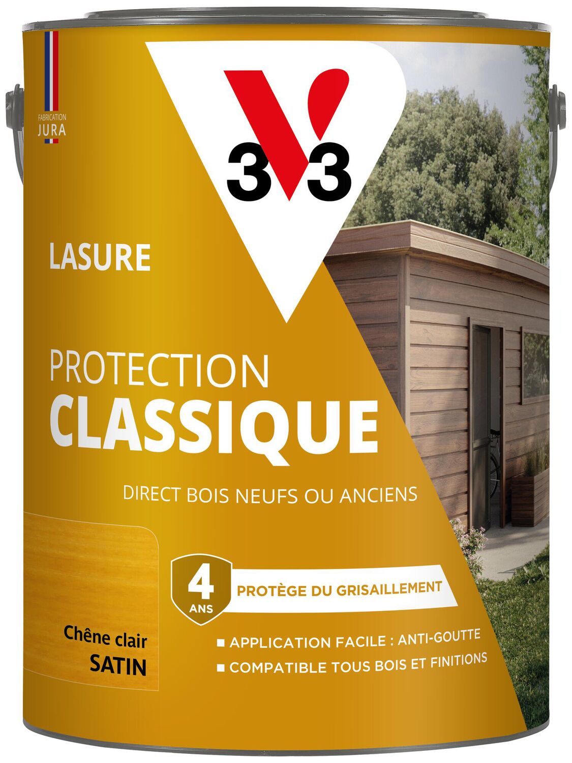Lasure classique 5 l chêne clair