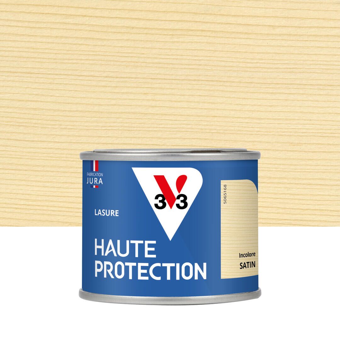 Lasure haute protection 8 ans incolore satin 0,125 L - V33