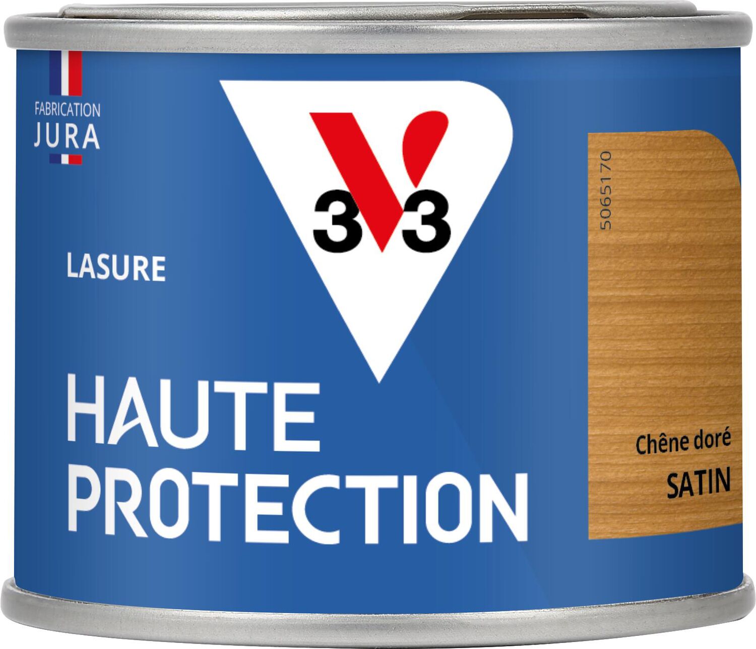 Lasure haute protection 8 ans chêne doré satin 0,125 L - V33