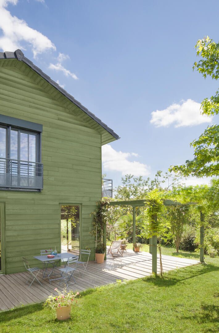 Lasure Haute Protection vert provence Satin 2,5L - V33