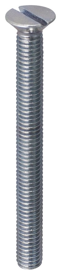 Boulon métaux acier zingué diam4x50 x10