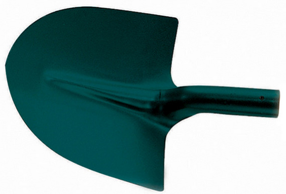 Pelle ronde tôle 25 cm sm