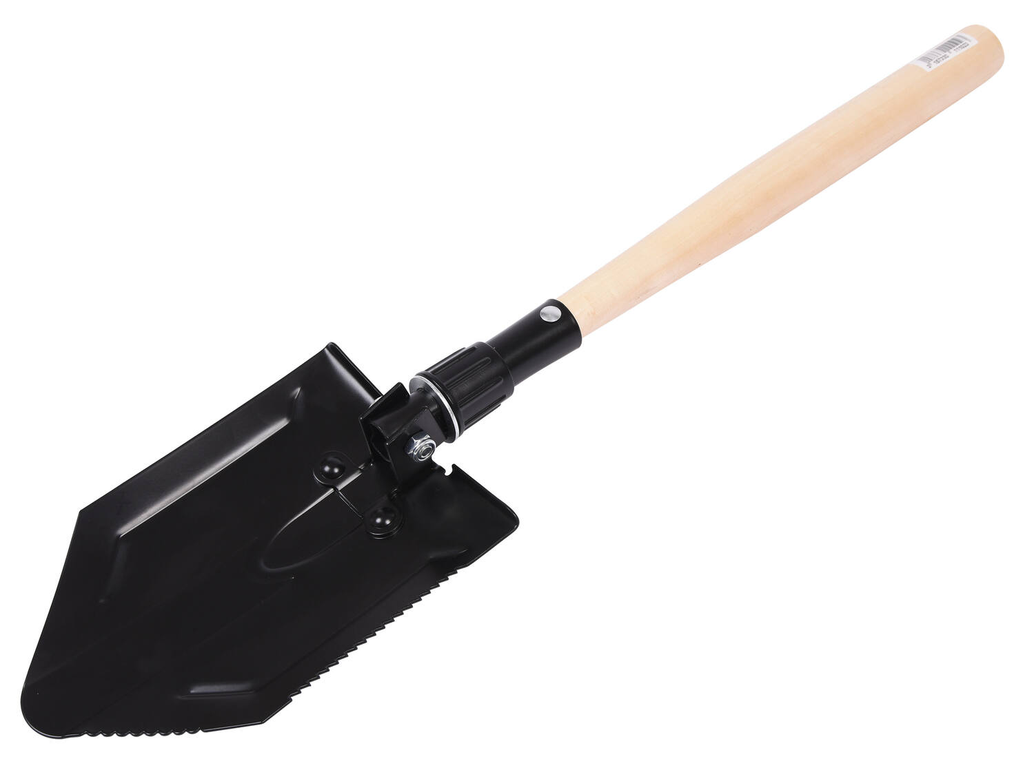 Pelle-pioche pliante 14cm manche bois - LEBORGNE