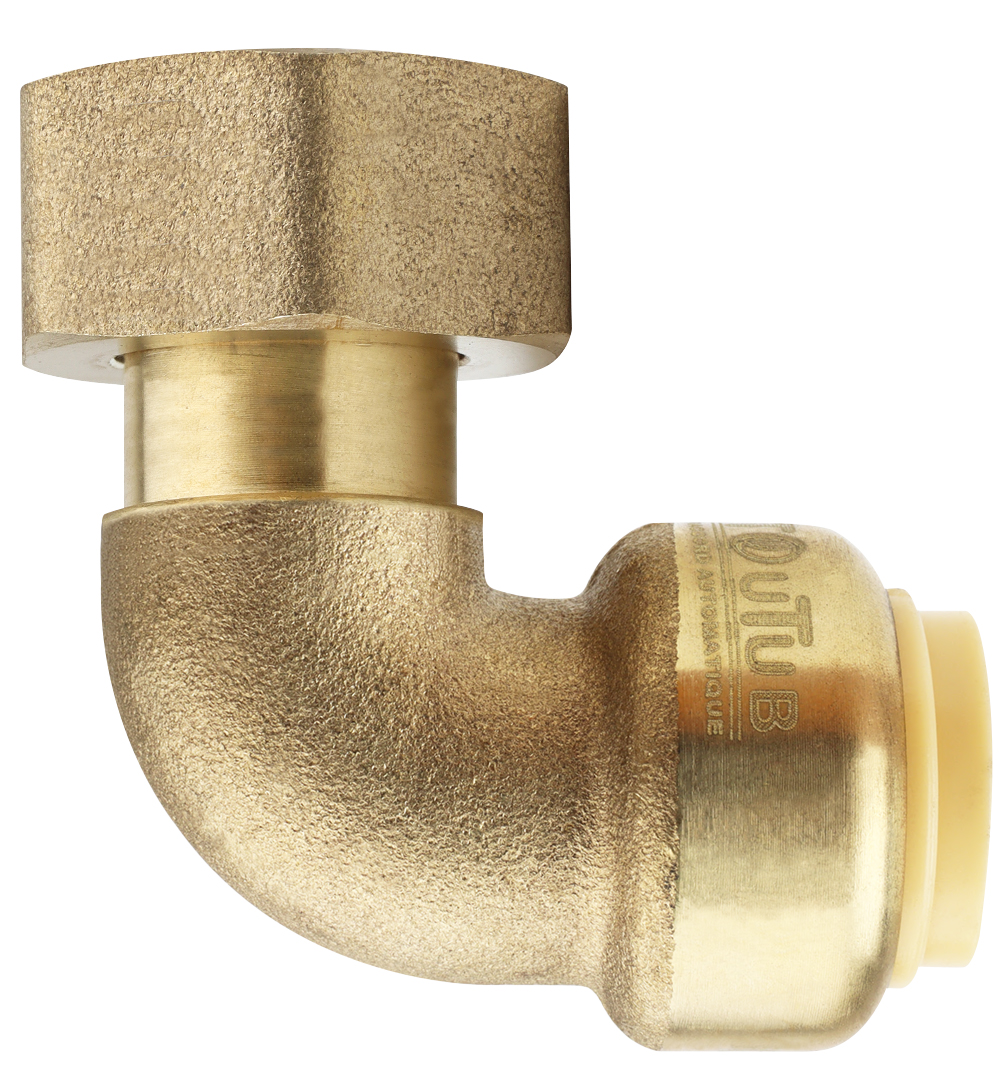 Coude TOUTUB F12x17 à écrou mobile D12