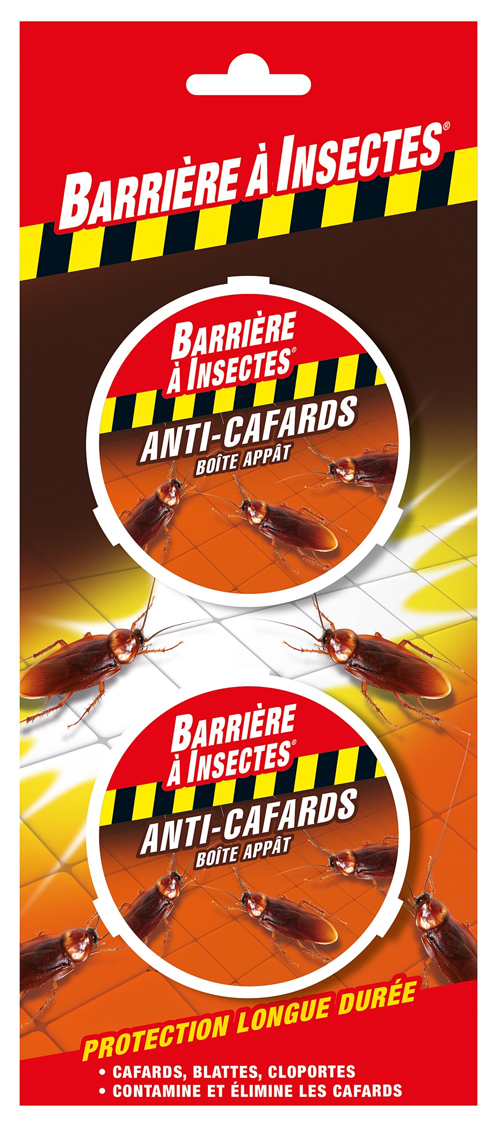 Anti-Cafards Cloportes - Boîtes appât 2x3gr