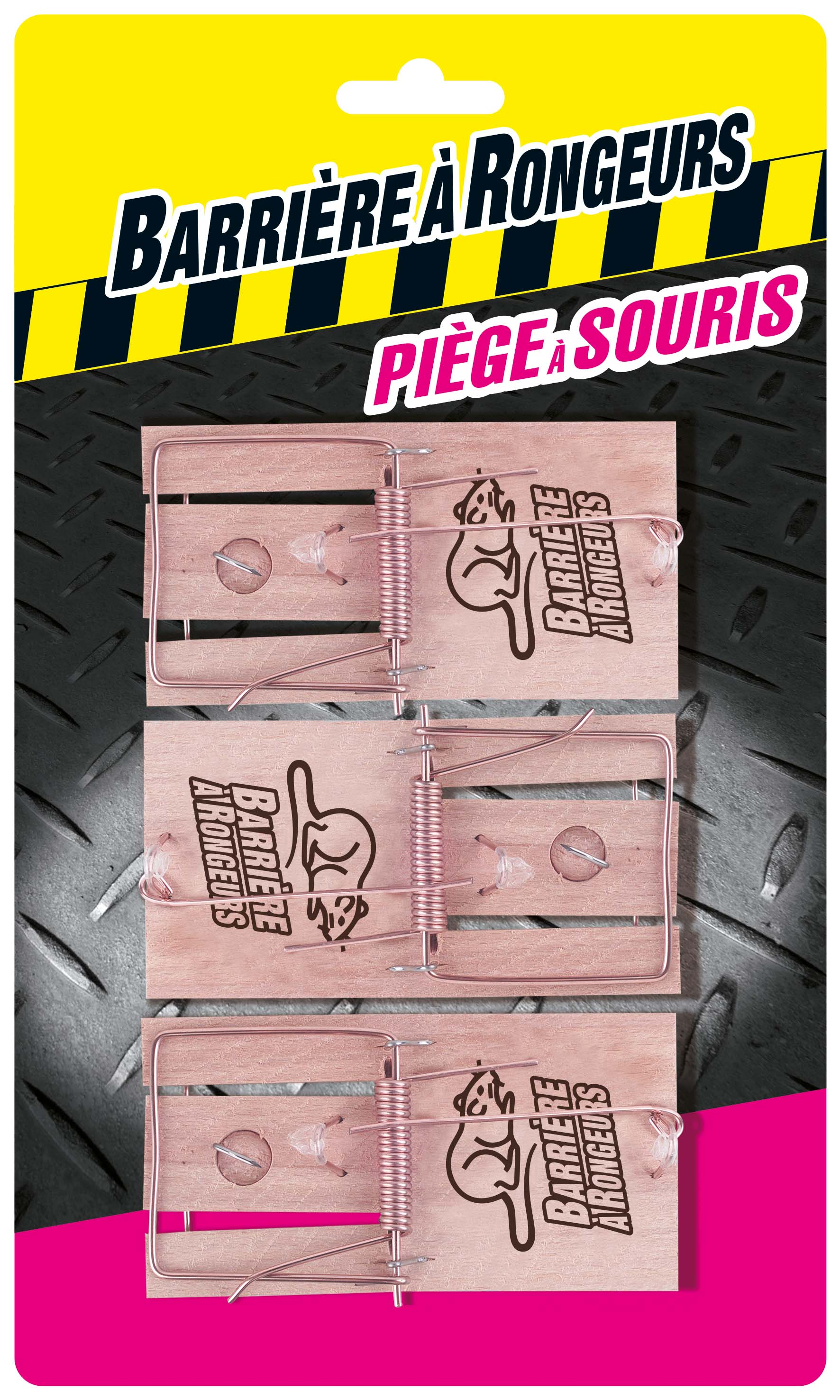3 Pièges à Souris