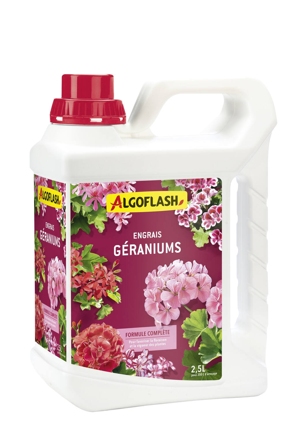 Engrais géraniums 2,5L - ALGOFLASH