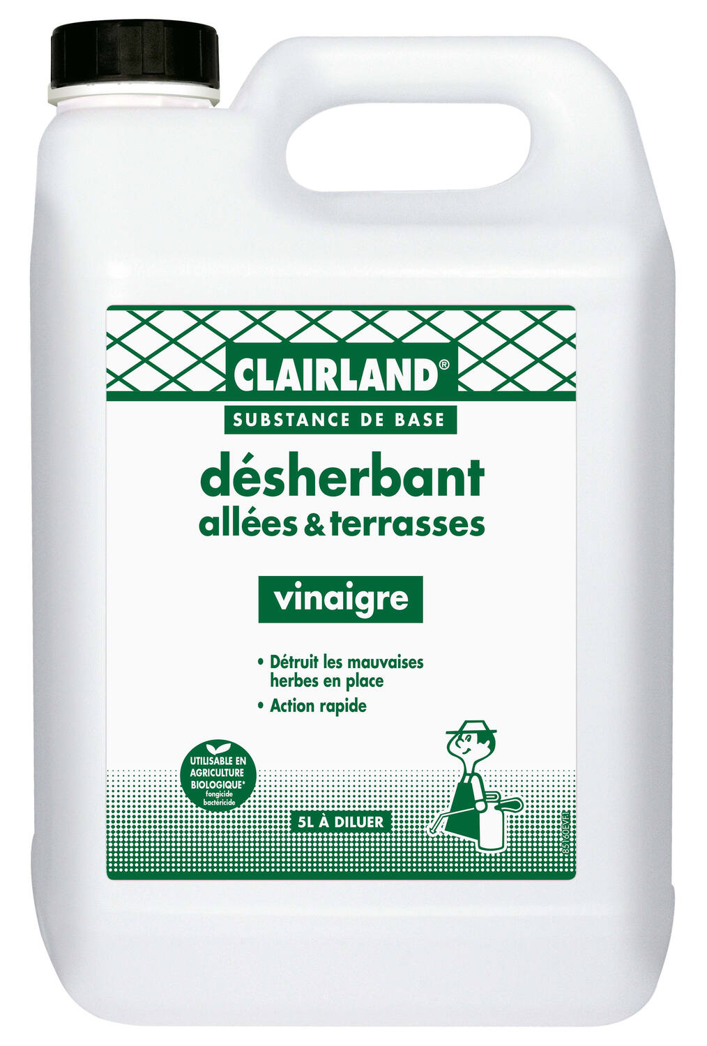 Désherbant allée/terrasse vinaigre 5 l