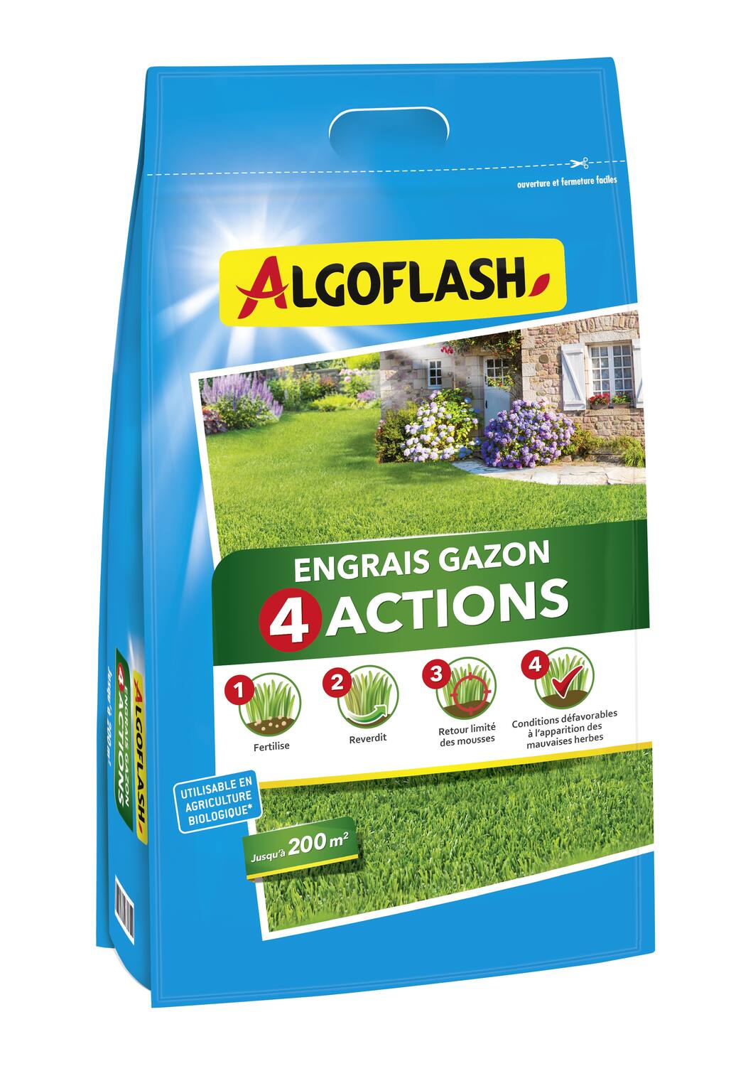 Engrais Gazon 4 Actions 10kg