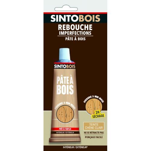 Rebouche imperfection pate bois solv chêne clair 80g