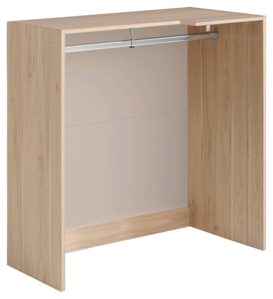 Dressing Easy Dress Module d'angle L100xH101xP50cm Chêne - EKIPA