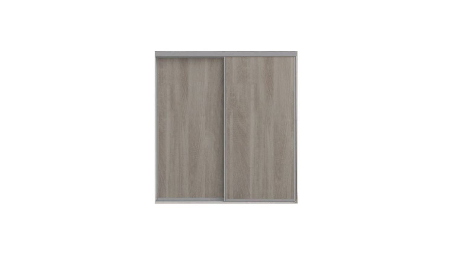 Porte de Placard Silex Coulissantes Sous-comble Gris