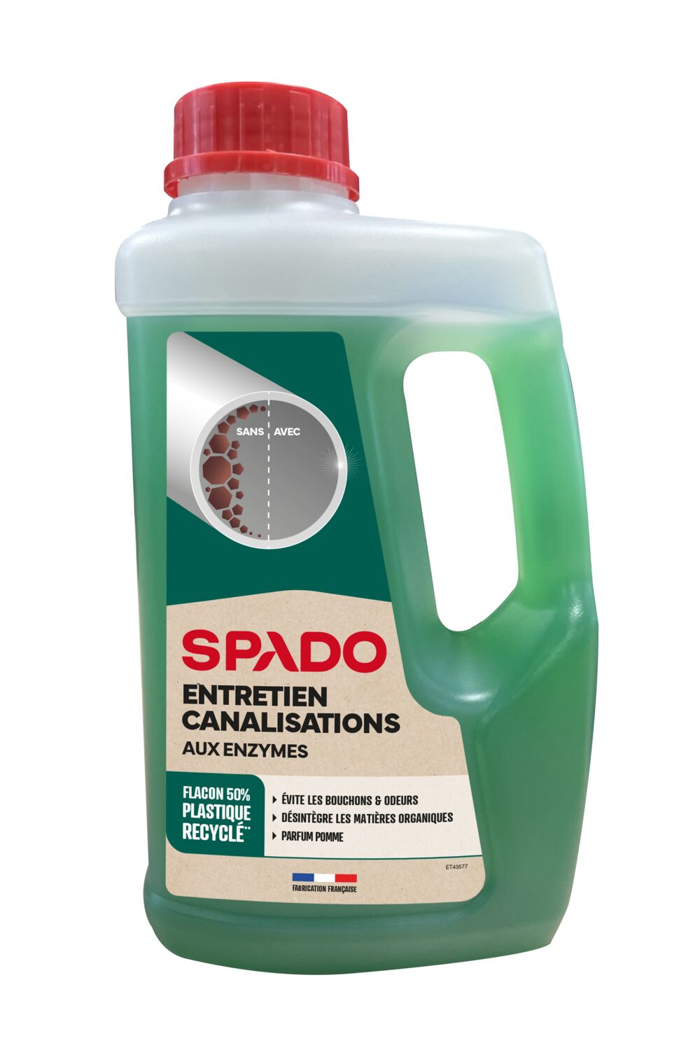 Entretien canalisations biologique 1 L - SPADO