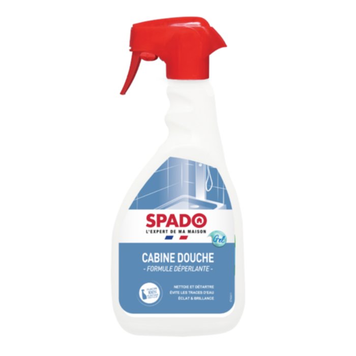 Nettoyant spray cabine de douche déperlant 500 mL - SPADO