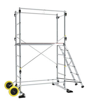 Echafaudage Jardin Roulant GARDEN'UP Aluminium 3,40m - CENTAURE