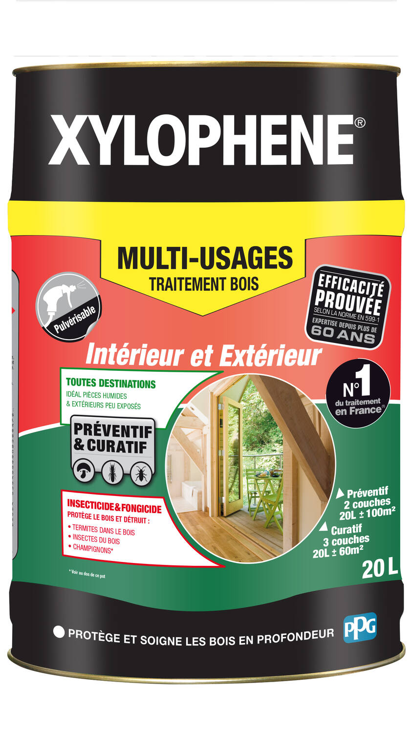 Xylophene traitement multi-usages 20l
