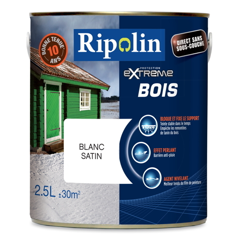 Peinture Protection eXtreme bois 2,5L blanc