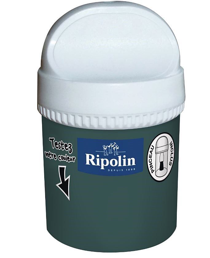 Testeur Vert Armerie Satin 0,075L  - RIPOLIN