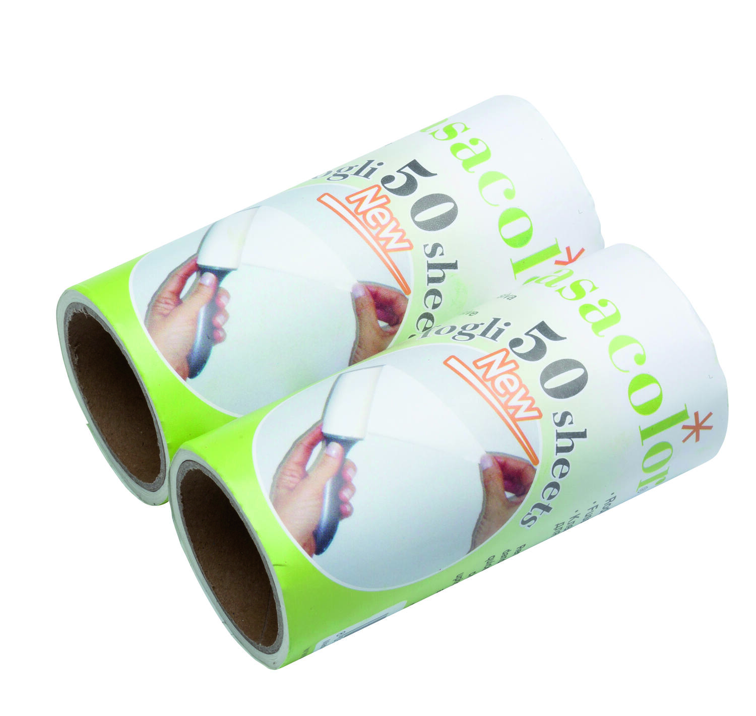 2 recharges adhésives 50 feuilles