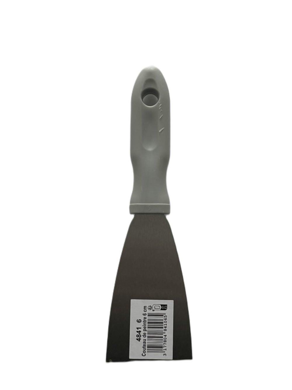 Couteau à enduire ECO acier 6cm manche plastique 