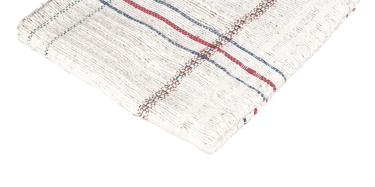 Serpillière gauffrée écrue 45 x 100 cm - NESPOLI