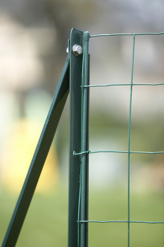 Barre de tension pour grillage en rouleau vert 1,30m - DIRICKX