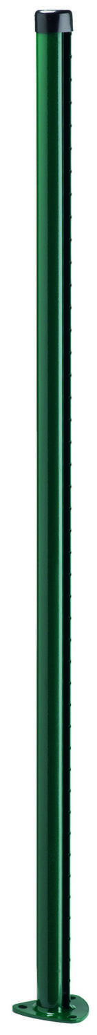 Poteau Univers pour Panneau Grillagé Arista Ø48 1,60m Vert - DIRICKX