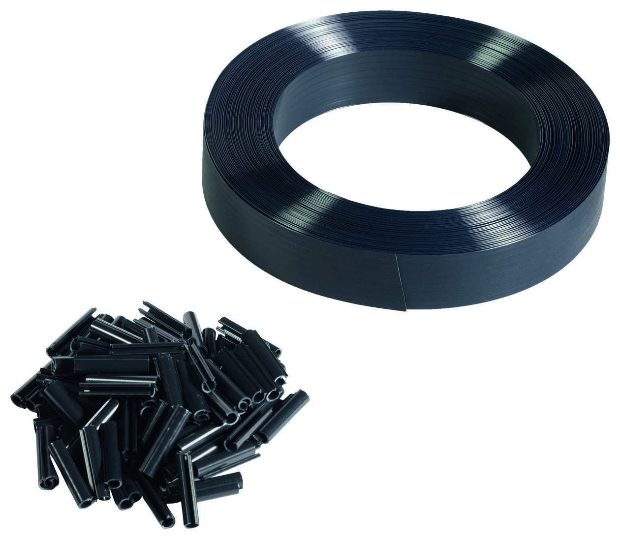 Lamelles occultation pour panneau grillagé Lixo 60m Gris - DIRICKX