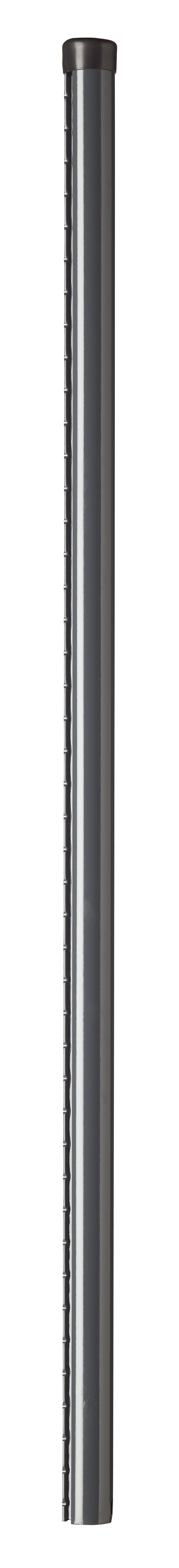 Poteau Rond Univers Gris 7016 Ø48mm 1,10m - DIRICKX