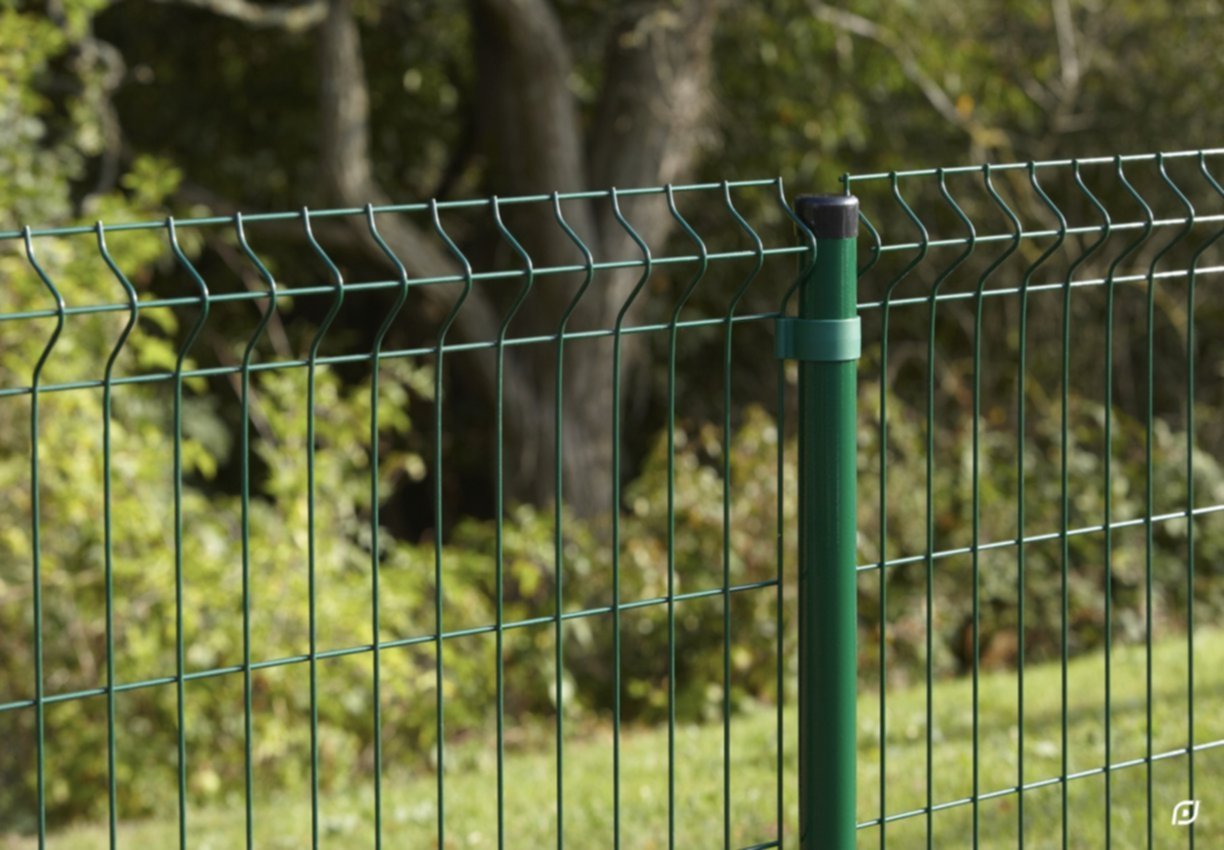 Grillage en Panneau Rigide Arista 1,20x2m Vert - DIRICKX